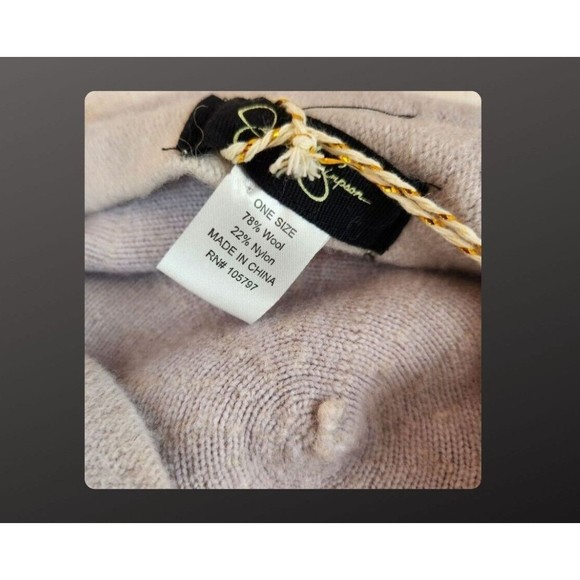 NWT Jessica Simpson Wool Blend Beret Fall Winter Christmas Gift - Picture 4 of 4